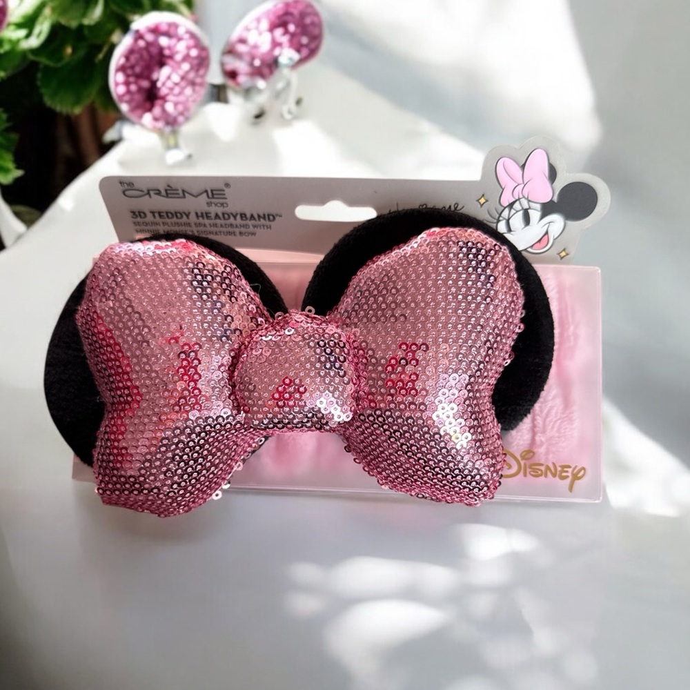Disney Minnie Mouse 3D Teddy Headband Crème